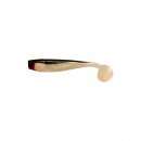 King Shad 10,0cm schwarz/goldperl mit roten Schwanz