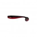 King Shad 10,0cm schwarz/smog-rot