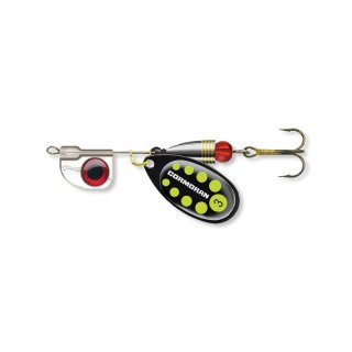 Cormoran BULLET AT Weitwurfspinner 	schwarz/chartreuse