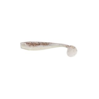 King Shad 10,0cm klar/wei mit Glitter