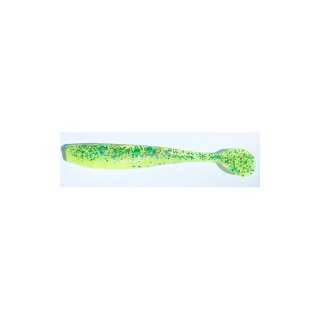 King Shad 10,0cm kristall-grn/silk mit Glitter