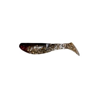 Kopyto 7,5cm kristall-rauch mit gold Glitter