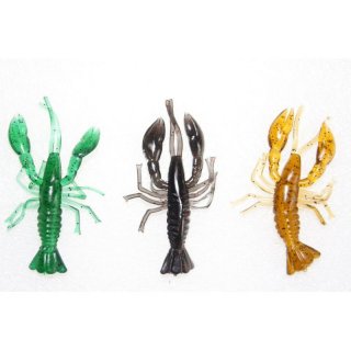  Krebse 5cm - Crawfish - Dropshot - Top Preis Barschkiller - vers. Farben