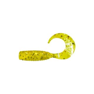 Relax Twister 6cm chartreuse mit Glitter