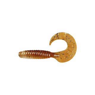 Relax Twister 9cm klar/goldperl mit Glitter