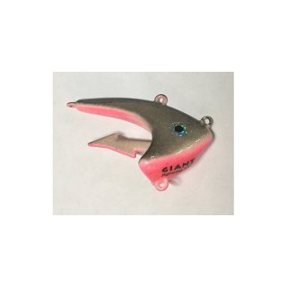 Seawaver Lures Giant Jighead schwarz/fluo/rot 130g