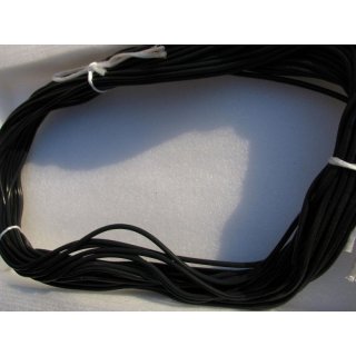 2mm Silikon Schlauch schwarz Rig Tube