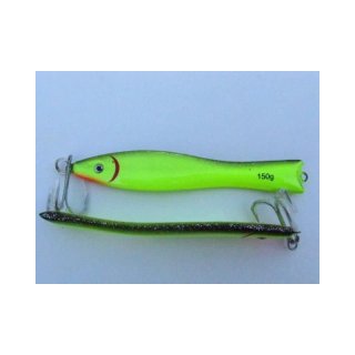 Spitzkopfpilker - gelb - 150g 