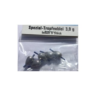 Tropfenblei mit Schlauch Gewicht 4,0g (5 Stck.)